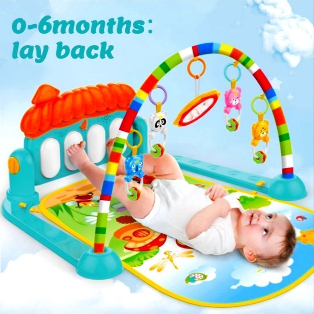 COPY - COPY - COPY - Baby Play Mat Baby Gym Musical Activity Center Kick Piano …
